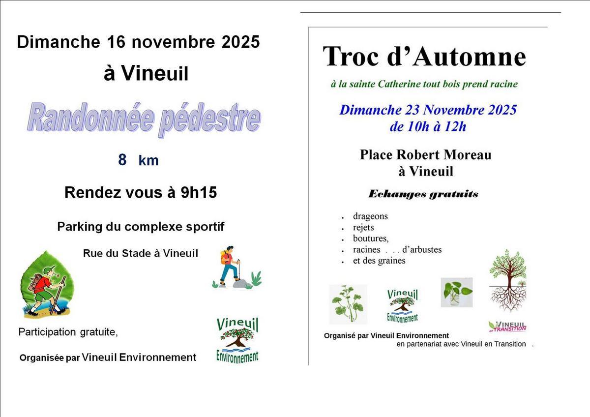 Activités de Novembre 2025